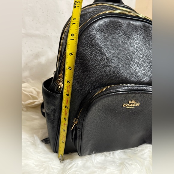 Coach Black Leather Backpack - Picture 12 of 13